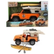 Voiture 4x4+tente de toit à friction