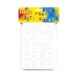 Set De 2 Plaques Lettres/Chiffres Hama