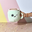 peluche tasse h22cm kawaii