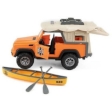 Voiture 4x4+tente de toit à friction