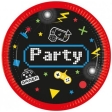 Gaming Party Assiettes en papier FSC Nex
