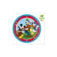 Mickey Rock the House Assiettes en papie