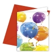 Sparkling Balloons Invitations