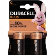 Set De 2 Piles Duracell Plus Lr14-C