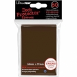Sleeves 50pcs Brunes