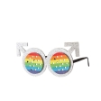 Lunettes Rondes Taille Unique Arc-En-Cie