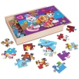 PAW Patrol – 3-pack: Wood Puzzle in Wood