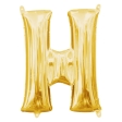 Ballon Foil Minishape Lettre "H" Or A05