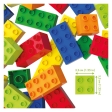 Set de briques 60pieces mix couleurs