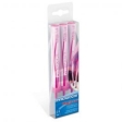 Set 3 fontaines de glace flamme rose