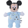 Peluche Disney mickey brille noir