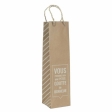 Sac Cadeau Bouteille Kraft