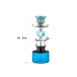 Shisha simple bleu 27 cm