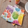 Sparkling Balloons Serviettes en papier