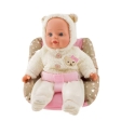 Poup�e b�b� dans si�ge enfant