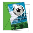 Soccer Fans Invitations et enveloppes FS