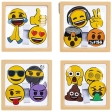 POPS EMOJI 4assorti en Display de 16