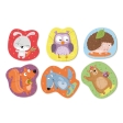 Puzzle 2-3-4 Elements Forest animals