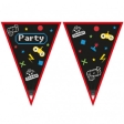 Gaming Party Bannière triangulaire en pa