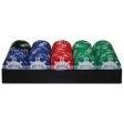 Boite de 100 jetons de Poker Bicycle