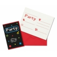 Gaming Party Invitations et enveloppes F