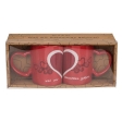 Set de 2 mugs Coeur