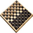 Jeu De Dames Bois Tradition