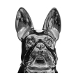 Bulldog Déco En Argent 22 Cm