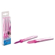 Set 3 fontaines de glace flamme rose