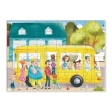 Puzzle Bustle near the bus, 60 pieces