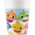 Baby Shark Gobelets en papier FSC 200ml