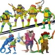 Les Tortues Ninja, Figurine articulée de