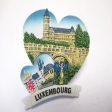 Magnet Luxembourg Mit Sehenswürdigkeiten