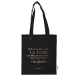 Tote bag citation 36.5x42cm