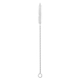 6 Pailles En Inox 21.5 Cm