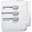 Adaptateur Worlwide  + 2Xusb