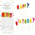 Bougies Happy birthday sur pic