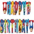 Super Mario Guirlande lettres