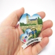 Magnet Luxembourg Mit Sehenswürdigkeiten