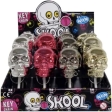 Sucettes Porte Cle Skull 4Ass