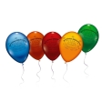 6 Ballons Félicitations Allemand