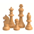 Jeu d'Echecs pions bois