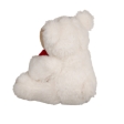 Ours en peluche avec coeur rouge