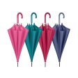 Parapluie canne femme auto uni clair