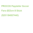 Soccer Fans Assiettes en papier FSC Next