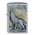 Zippo Wolf and moon