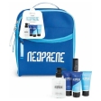 Set Neoprene Blue 4 pièces Rasage