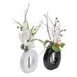 Vase Rond Ceram Orchidee Arti.50Cm