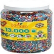 Pot 13.000 perles Hama Midi