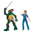 TMNT - Pack 2 figurines 15cm - Leo VS El